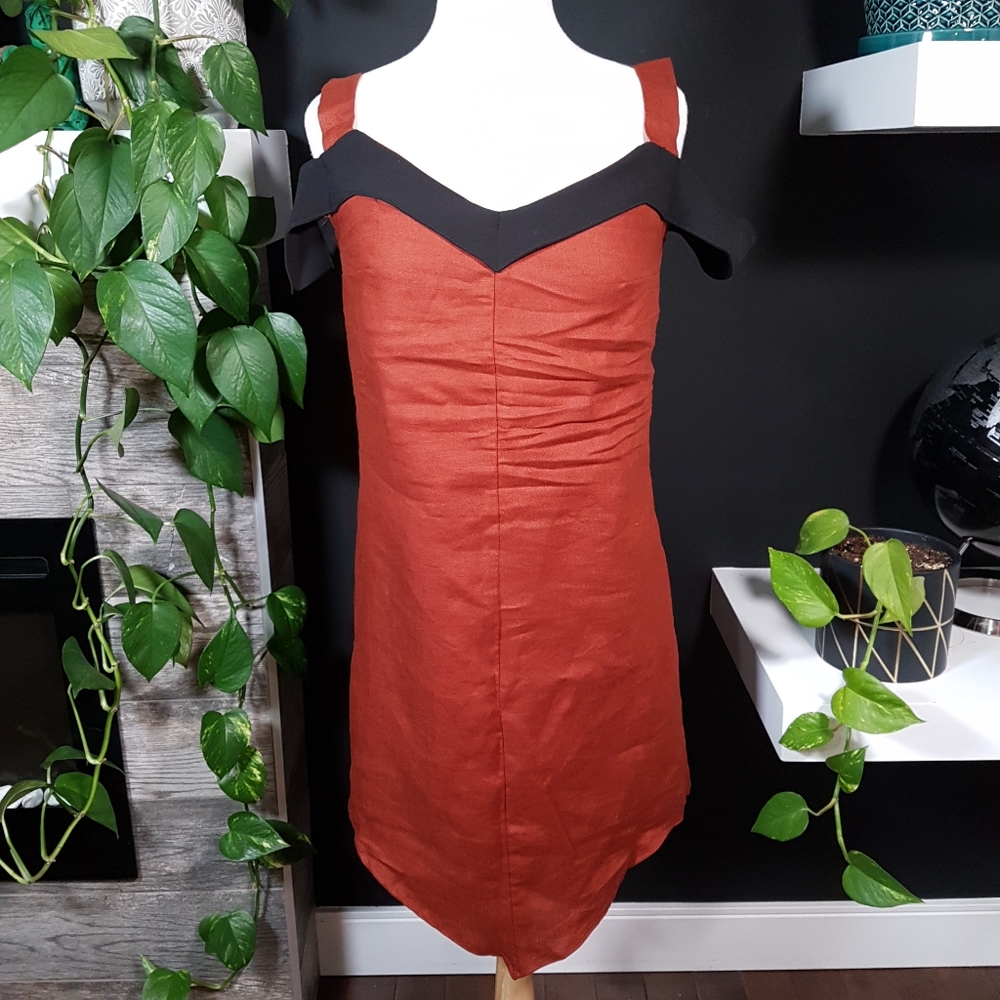 Linen Shift Dress